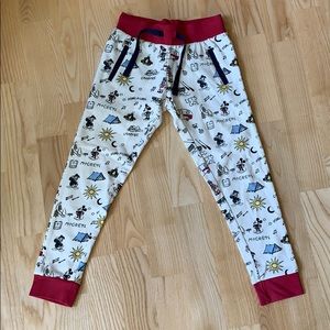 NWOT Hanna Andersson Mickey sweat pants size 110